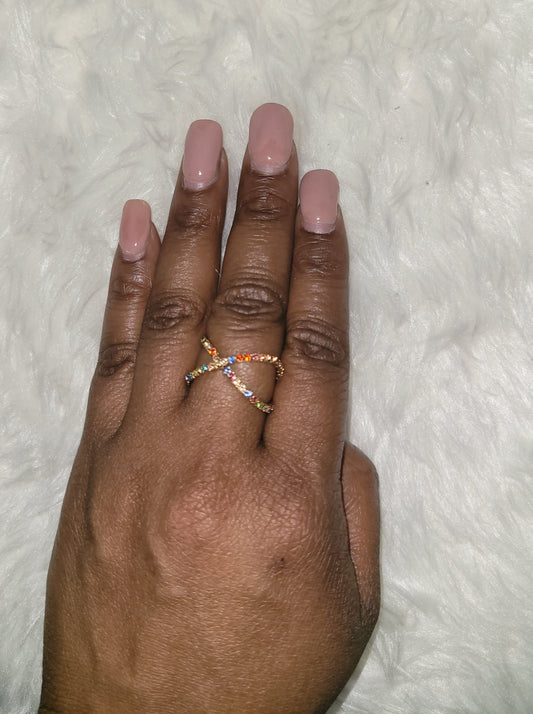 Maya multi-color ring