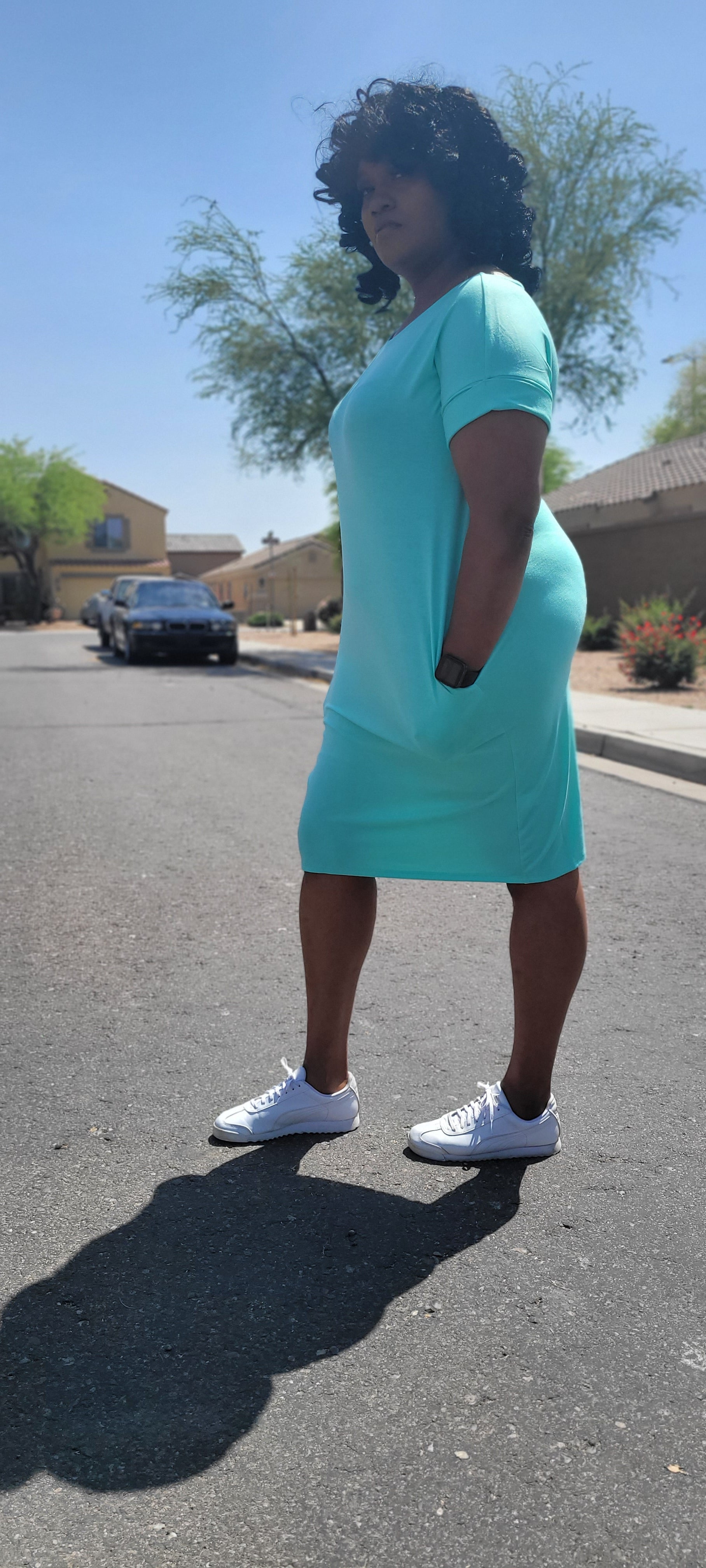 All About Comfort Mint Dress